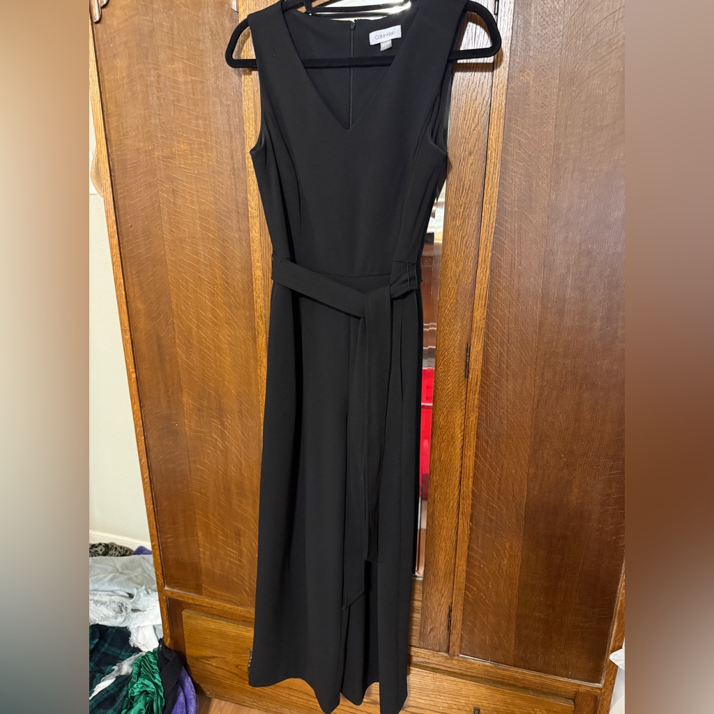 Calvin Klein Black Pantsuit, 4